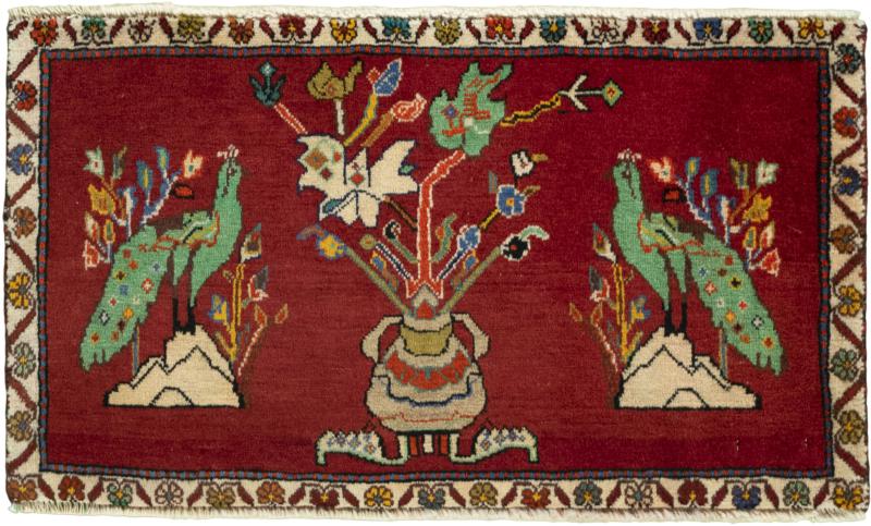 Tapis persan Shiraz 46x79 46x79, Tapis persan Noué à la main