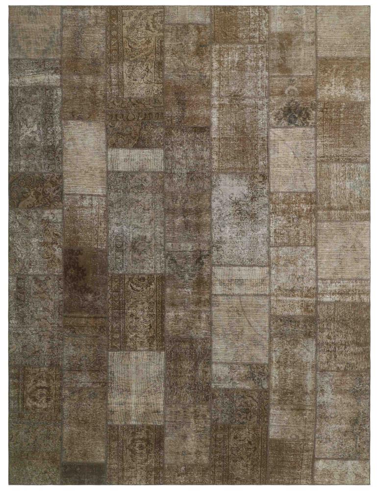 Tappeto persiano Patchwork 403x304 403x304, Tappeto persiano Annodato a mano