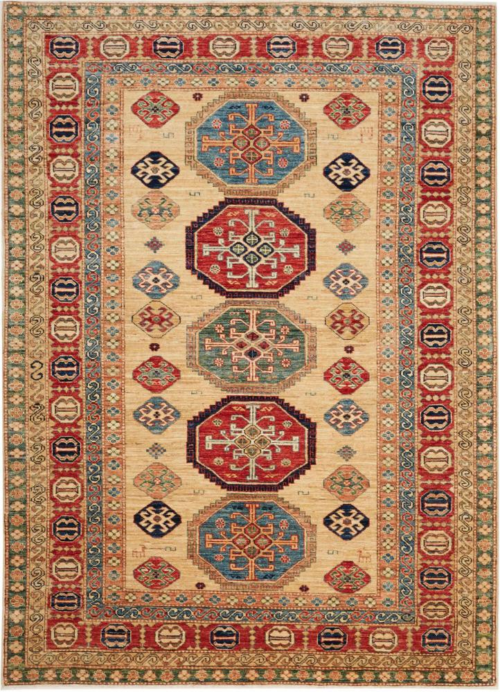 Tapete paquistanês Super Kazak 239x173 239x173, Tapete persa Atado à mão