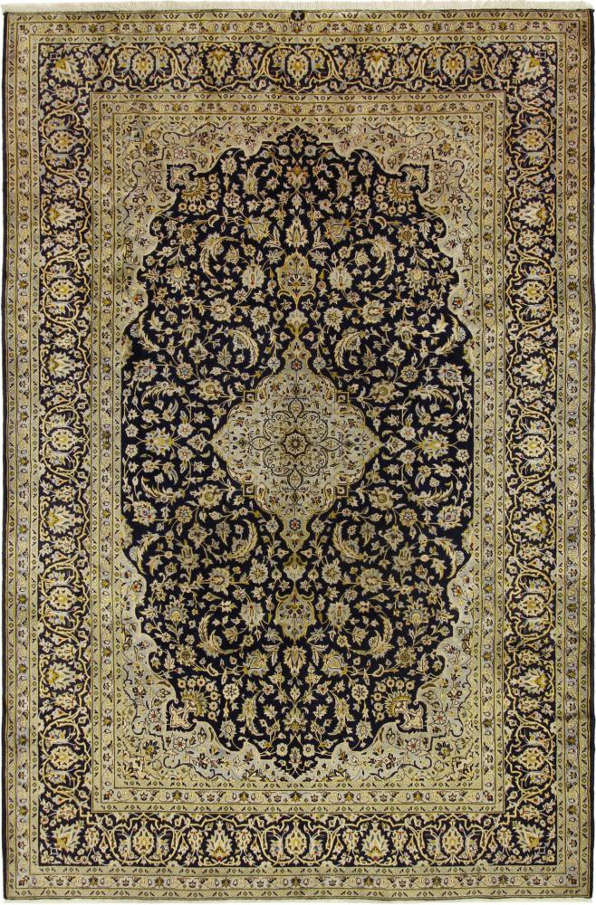 Alfombra persa Keshan 339x226 339x226, Alfombra persa Anudado a mano