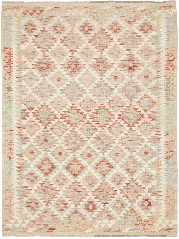 Dywan afgański Kilim Afghan 204x154 204x154, Dywan perski Ręcznie tkane