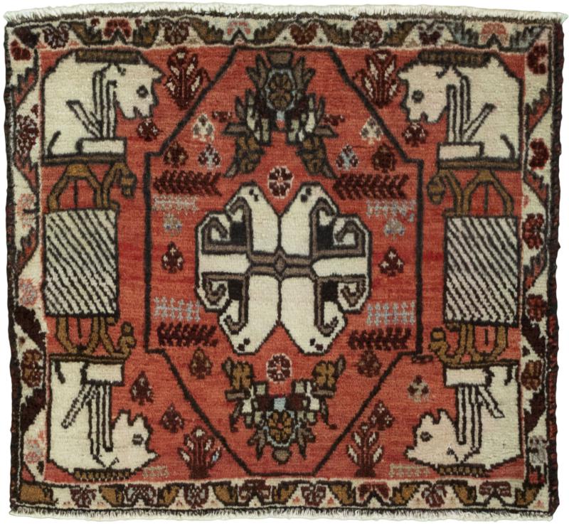 Persian Rug Shiraz 56x61 56x61, Persian Rug Knotted by hand
