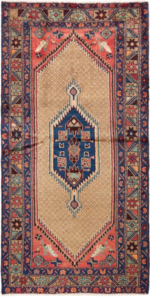 Perzisch tapijt Koliai 218x110 218x110, Perzisch tapijt Handgeknoopte