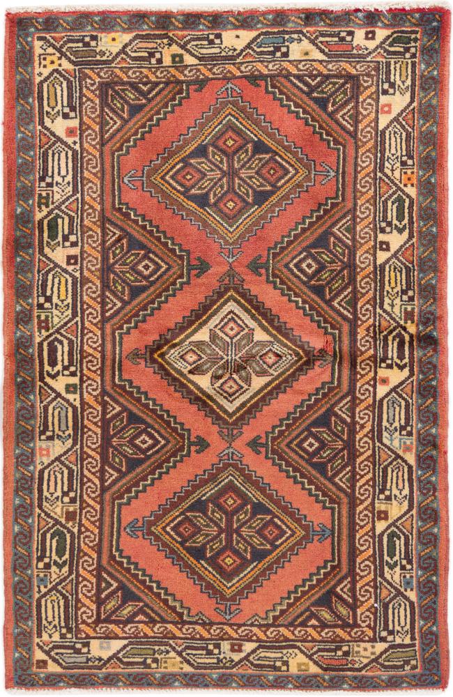 Persian Rug Hamadan Zagheh 120x80 120x80, Persian Rug Knotted by hand