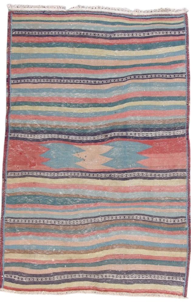 Perserteppich Kelim Fars Antik 186x116 186x116, Perserteppich Handgewebt