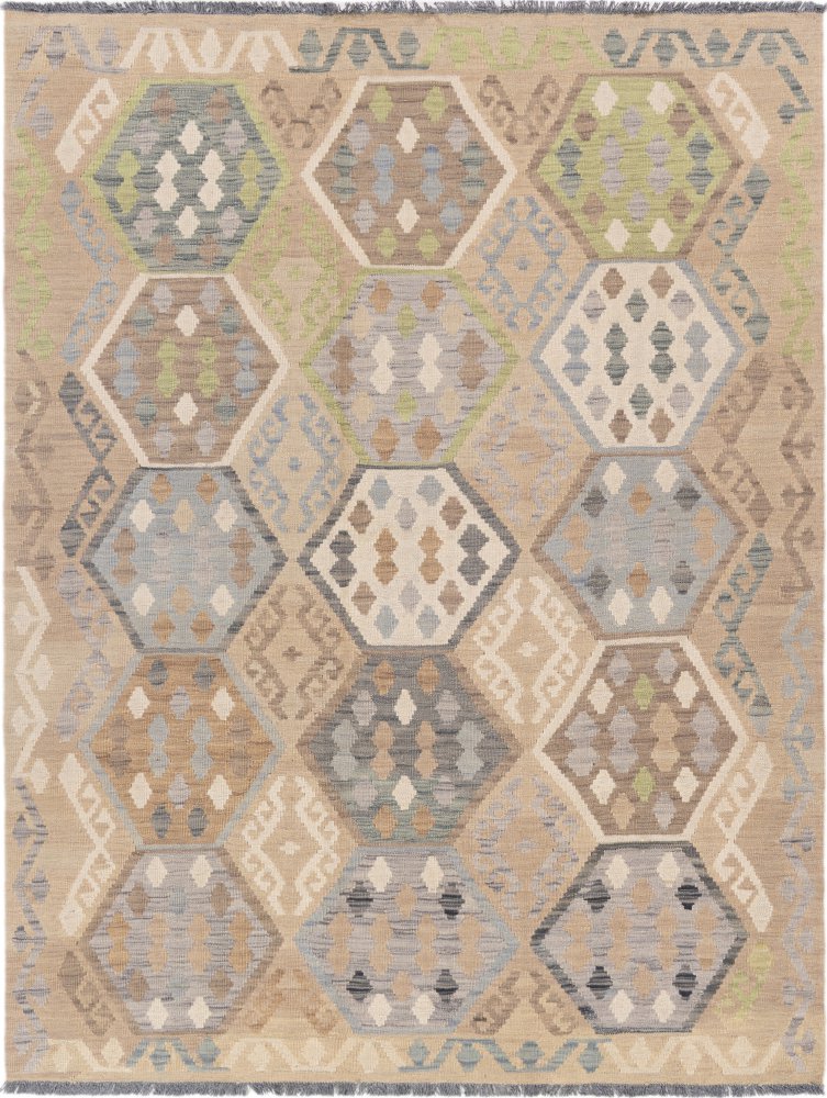 Tapis afghan Kilim Afghan 201x151 201x151, Tapis persan Tissé à la main