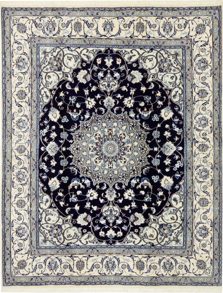 Tapis persan Naïn 244x194 244x194, Tapis persan Noué à la main
