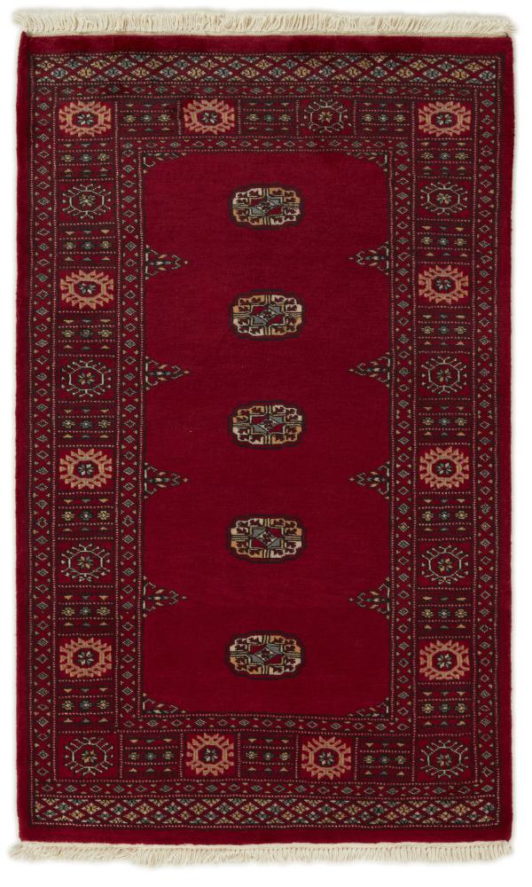 Pakistanischer Teppich Pakistan Buchara 2ply 154x93 154x93, Perserteppich Handgeknüpft