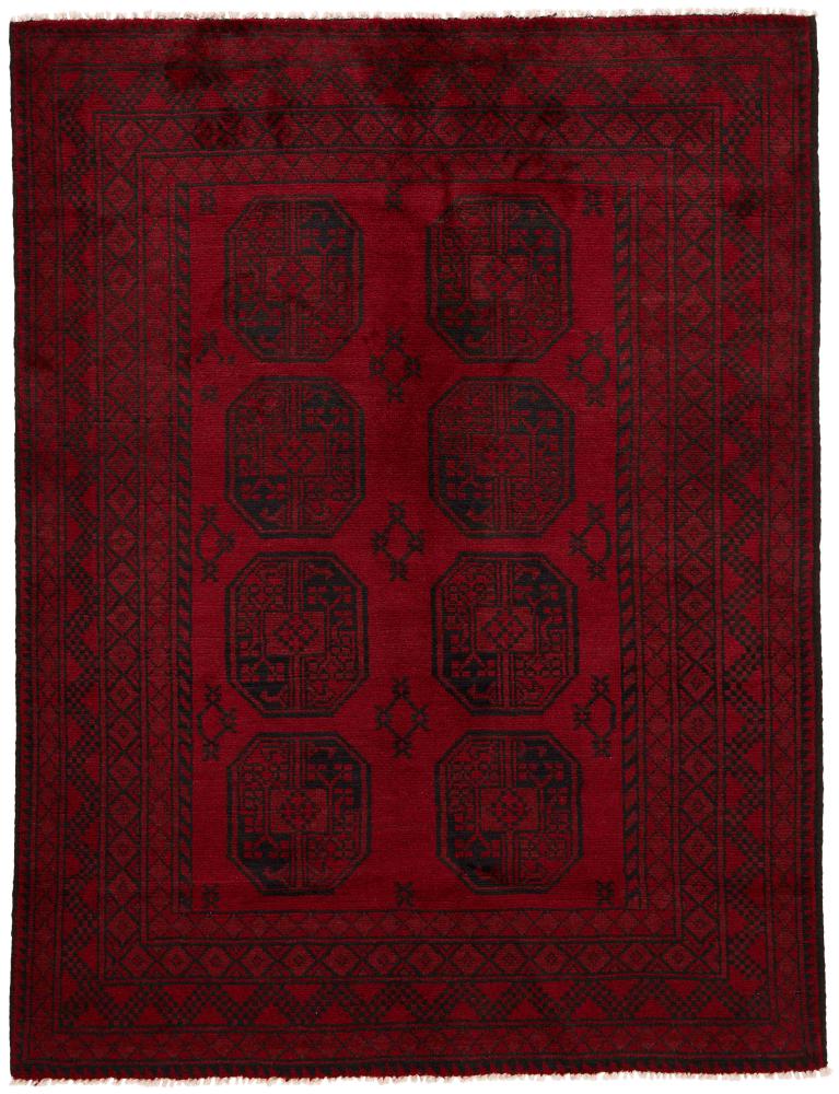 Tapete afegão Afegão Akhche 191x141 191x141, Tapete persa Atado à mão