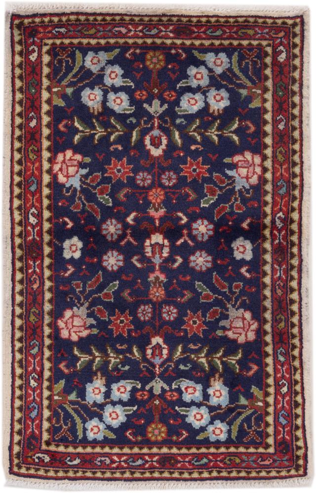 Persian Rug Hamadan 94x66 94x66, Persian Rug Knotted by hand