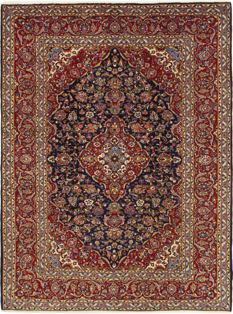 Alfombra persa Keshan 344x256 344x256, Alfombra persa Anudado a mano