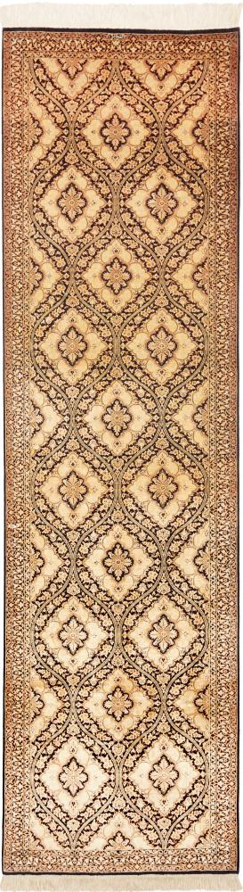  ペルシャ絨毯 クム シルク 289x74 289x74,  ペルシャ絨毯 手織り