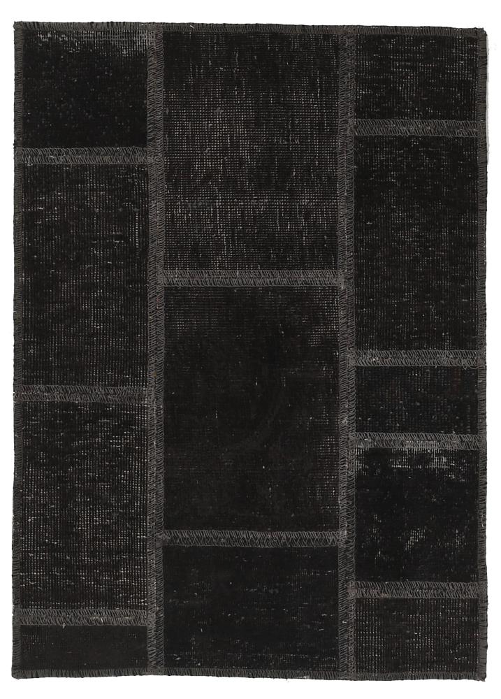 Persisk tæppe Patchwork 86x64 86x64, Persisk tæppe Knyttet i hånden