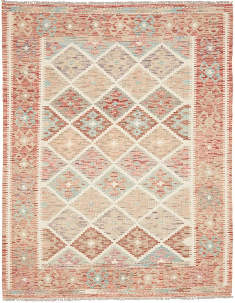 Tapis afghan Kilim Afghan 193x149 193x149, Tapis persan Tissé à la main