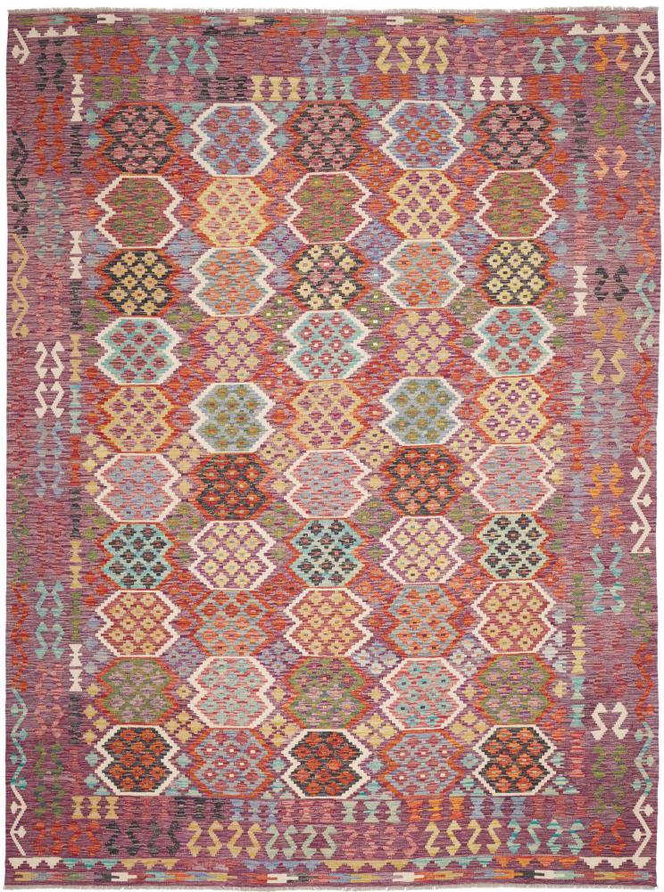 Afgán szőnyeg Kelim Afghan 345x256 345x256, Perzsa szőnyeg Kézzel szőtt