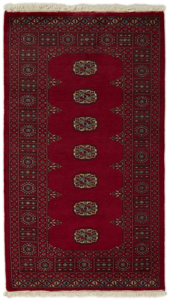 Pakistani rug Pakistan Buchara 2ply 5'3"x3'1" 5'3"x3'1", Persian Rug Knotted by hand
