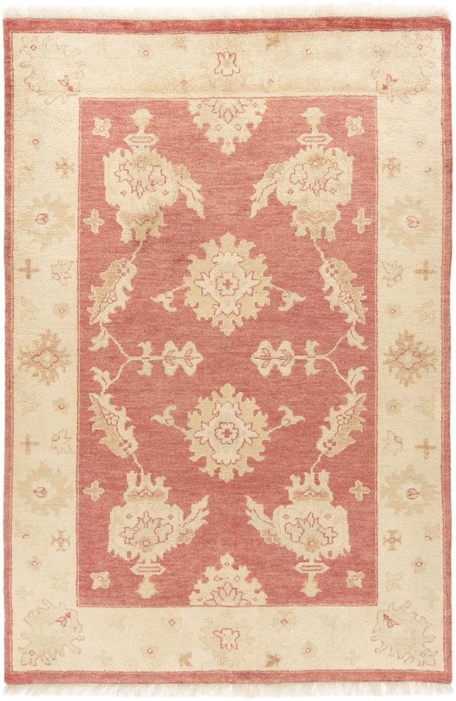 Indo rug Usak 199x134 199x134, Persian Rug Knotted by hand