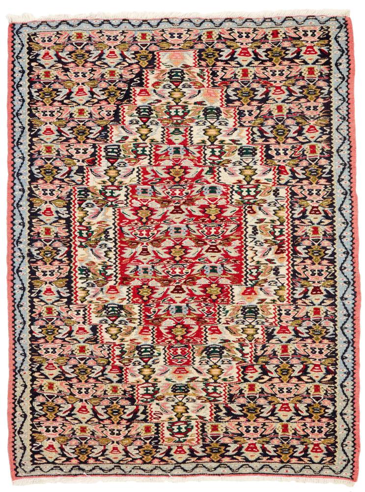 Tapete persa Kilim Senneh 101x79 101x79, Tapete persa Atado à mão