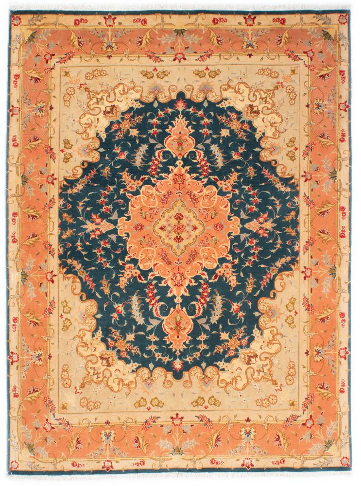 Tapete persa Tabriz 50Raj 201x151 201x151, Tapete persa Atado à mão