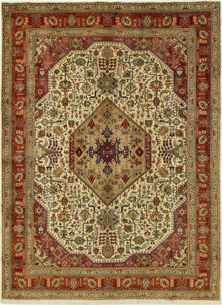 Alfombra persa Tabriz 343x251 343x251, Alfombra persa Anudado a mano