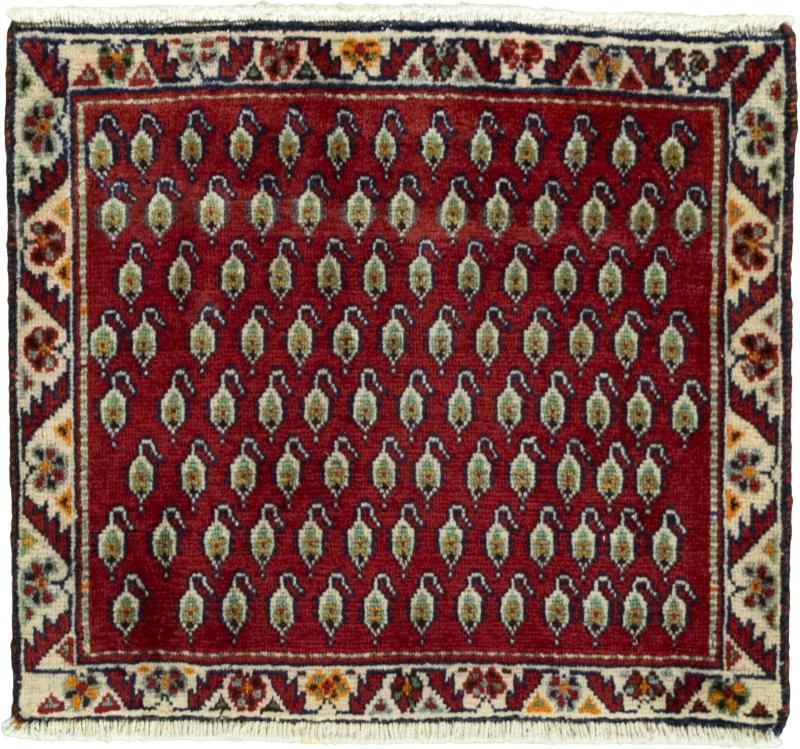 Persian Rug Shiraz 54x62 54x62, Persian Rug Knotted by hand