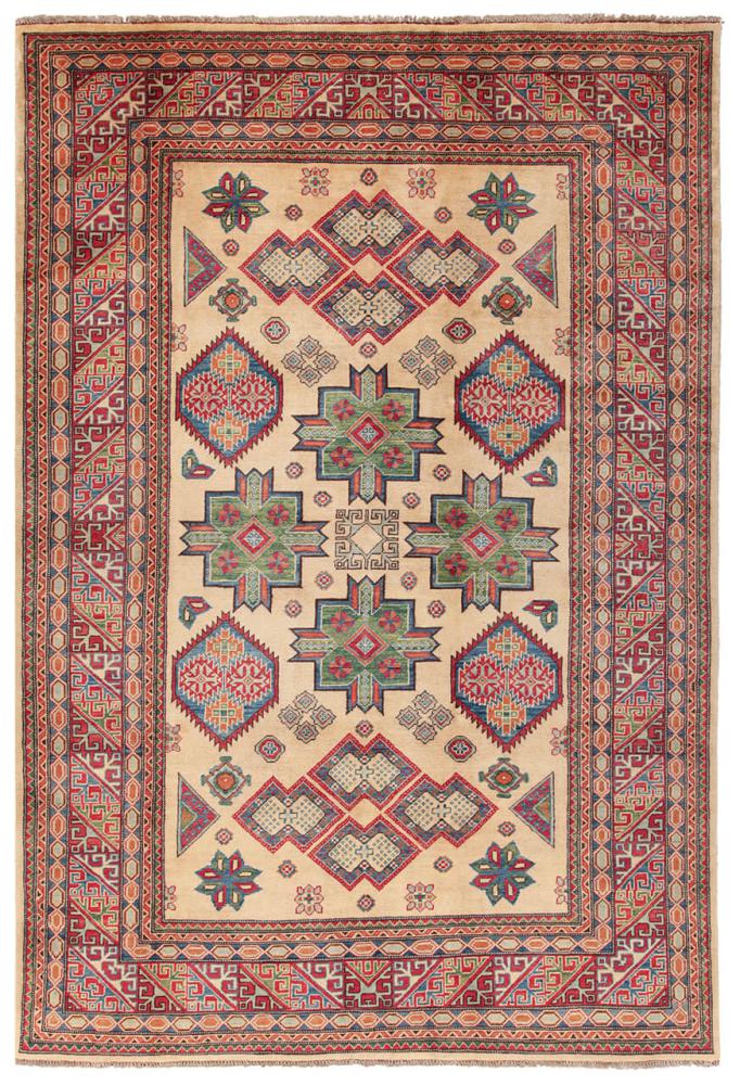 Afghanska mattan Kazak Ghazni 298x201 298x201, Persisk matta Knuten för hand
