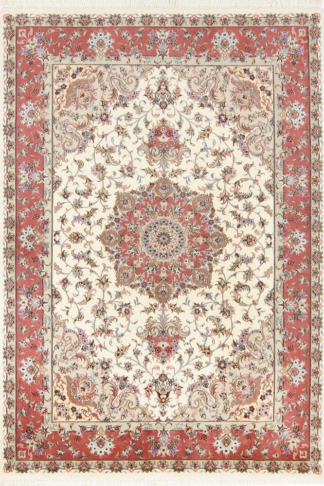 Tapete persa Tabriz 50Raj 247x172 247x172, Tapete persa Atado à mão