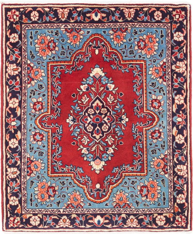  ペルシャ絨毯 サルーク 87x72 87x72,  ペルシャ絨毯 手織り