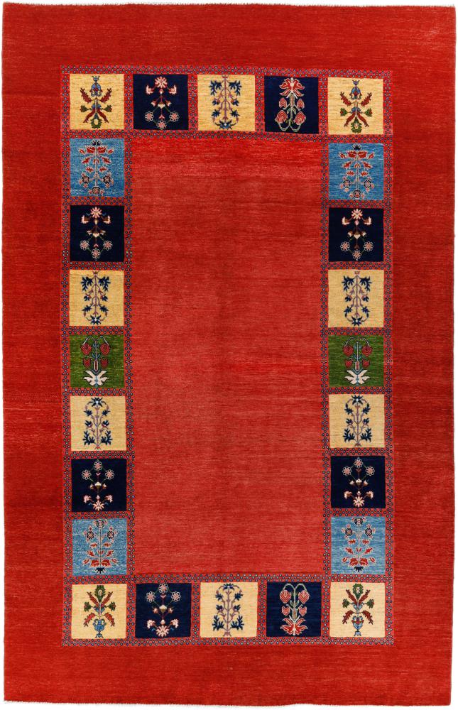 Persian Rug Persian Gabbeh Loribaft 346x221 346x221, Persian Rug Knotted by hand