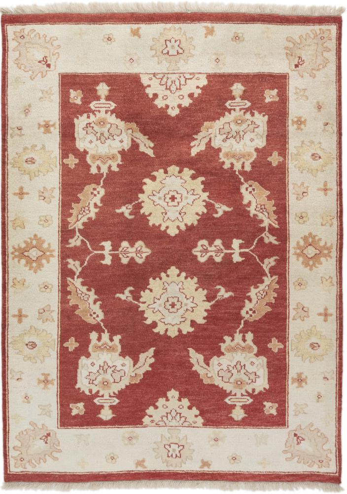 Indiaas tapijt Usak 193x140 193x140, Perzisch tapijt Handgeknoopte