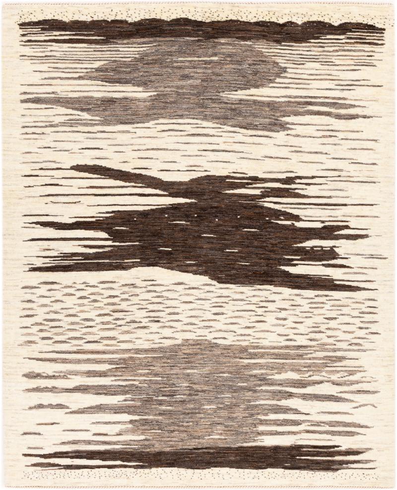 Tapis persan Persan Gabbeh Loribaft Tabiilbaft 247x198 247x198, Tapis persan Noué à la main