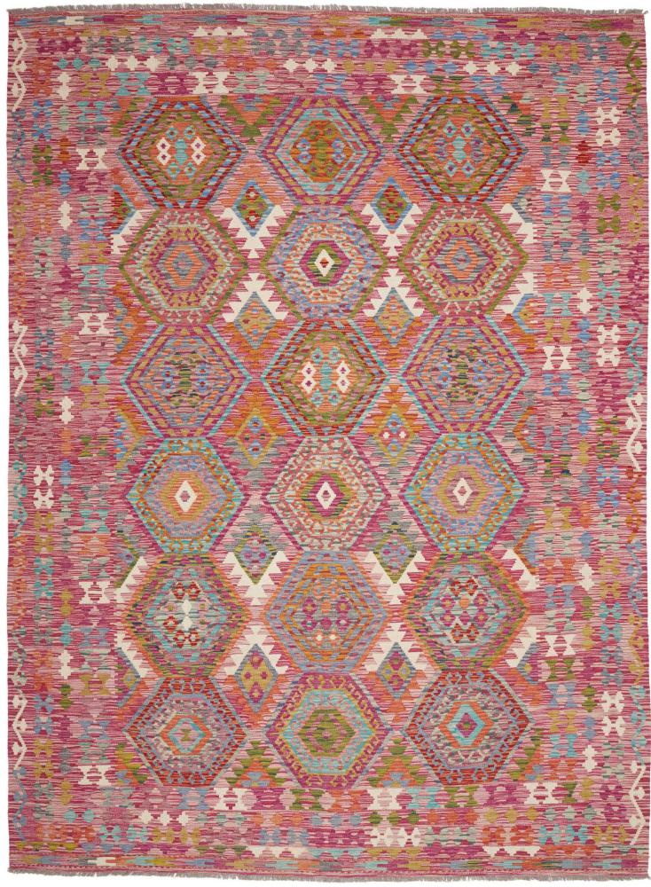 Afghansk matta Kelim Afghan 344x254 344x254, Persisk matta Handvävd