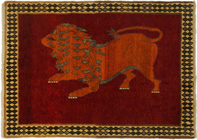 Tappeto persiano Shiraz 145x107 145x107, Tappeto persiano Annodato a mano