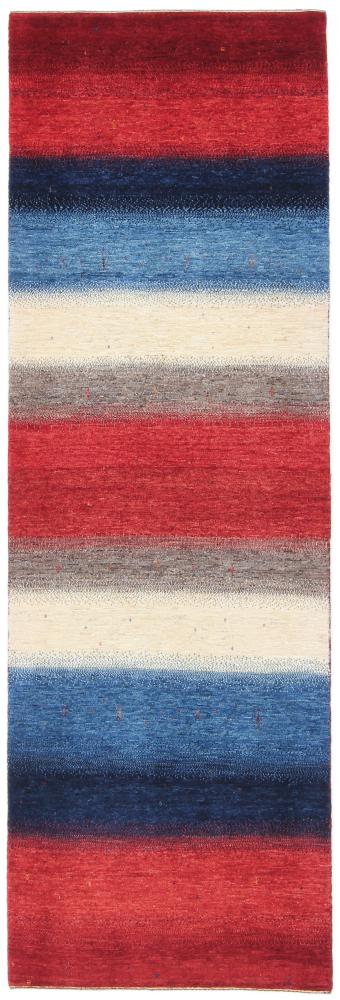 Tapis persan Persan Gabbeh Loribaft Atash 289x97 289x97, Tapis persan Noué à la main