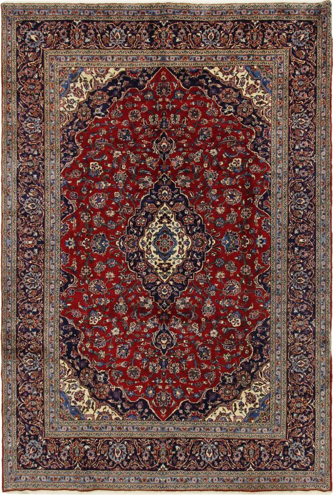 Alfombra persa Keshan 365x246 365x246, Alfombra persa Anudado a mano