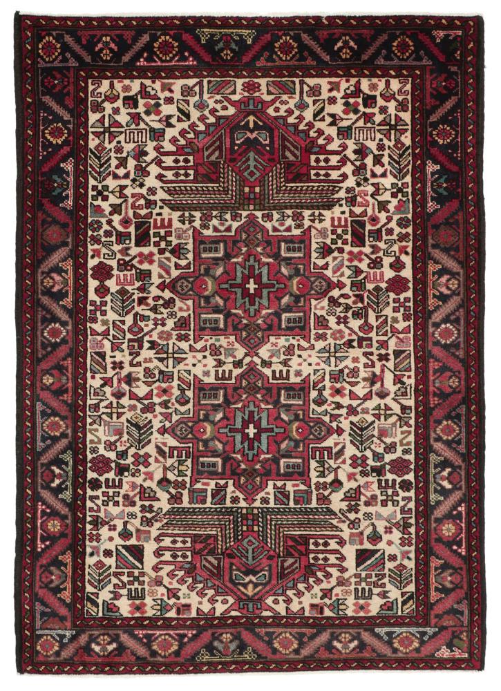 Tapis persan Meshkin 144x101 144x101, Tapis persan Noué à la main