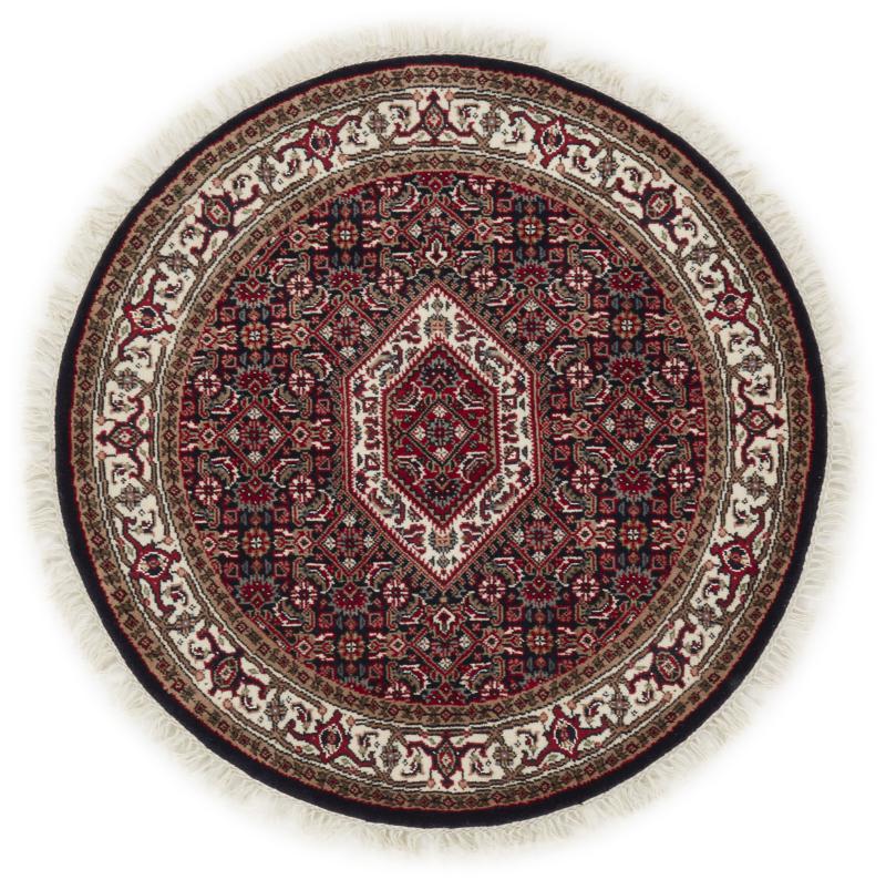 Tapete indiano Indo Bidjar 100x100 100x100, Tapete persa Atado à mão