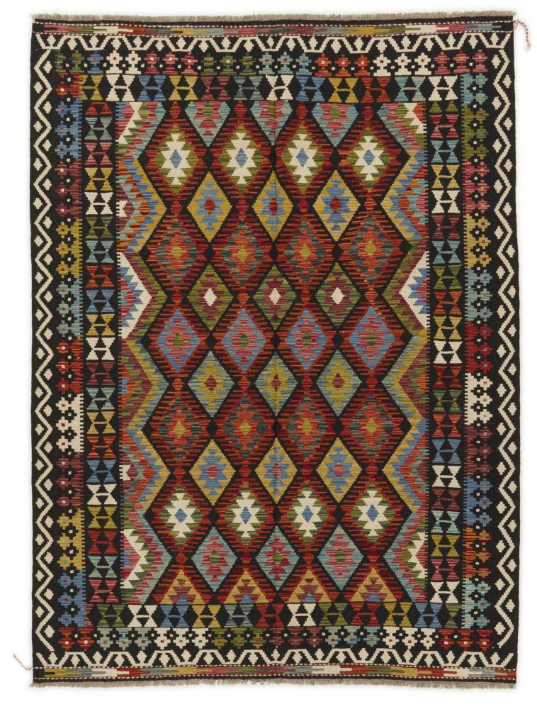 Tapis pakistanais Kilim Afghan 245x181 245x181, Tapis persan Tissé à la main
