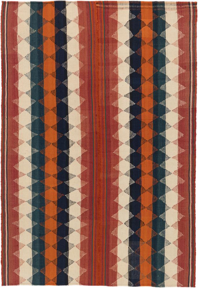Persian Rug Kilim Fars 190x130 190x130, Persian Rug Woven by hand