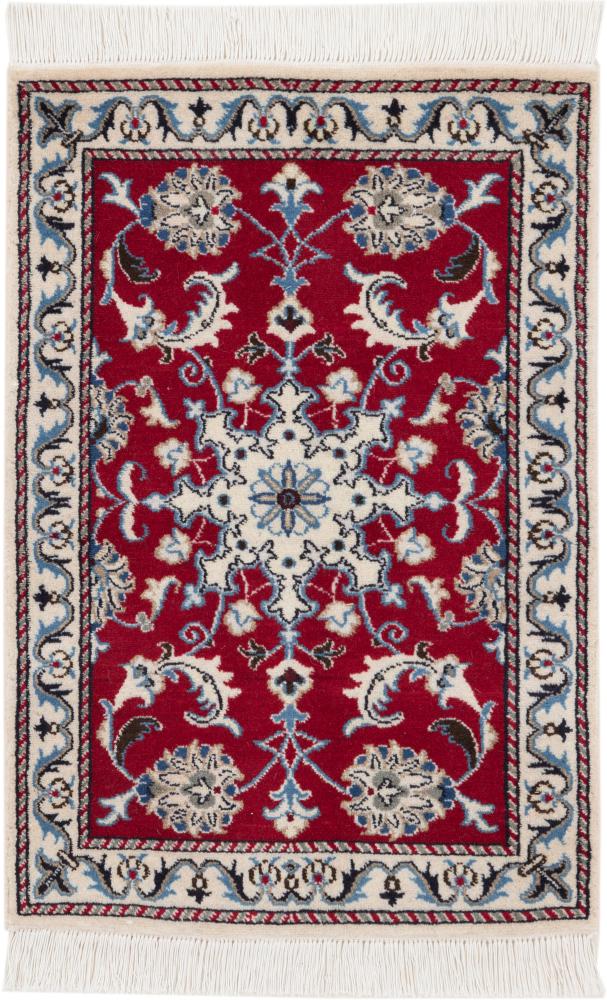 Persian Rug Nain 2'11"x2'0" 2'11"x2'0", Persian Rug Knotted by hand