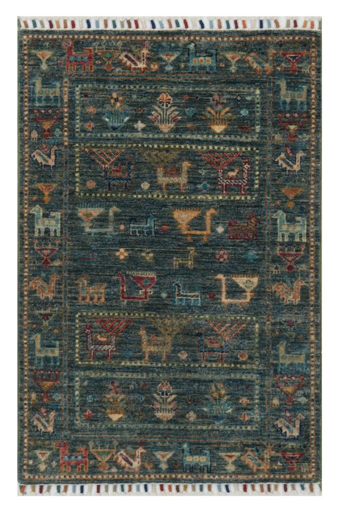 Tapis pakistanais Arijana Shaal 96x65 96x65, Tapis persan Noué à la main