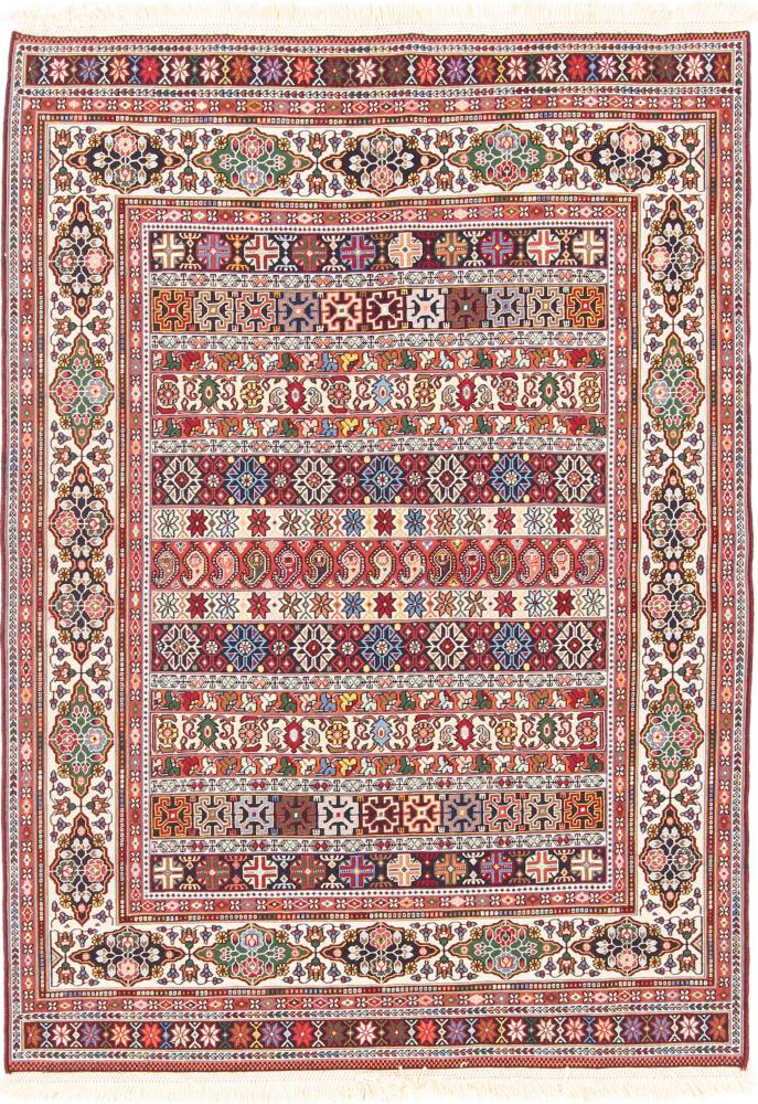 Tapete persa Kilim Soozani 148x105 148x105, Tapete persa Tecido à mão