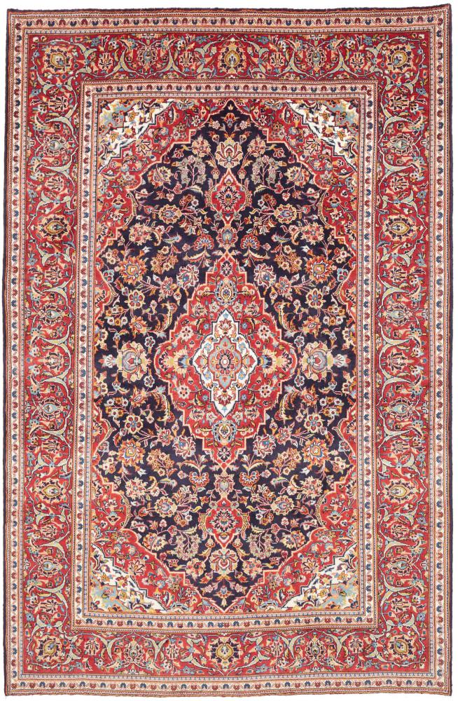 Persisk tæppe Keshan 288x187 288x187, Persisk tæppe Knyttet i hånden