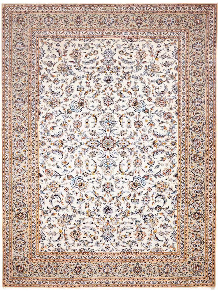 Tapis persan Kashan 408x306 408x306, Tapis persan Noué à la main