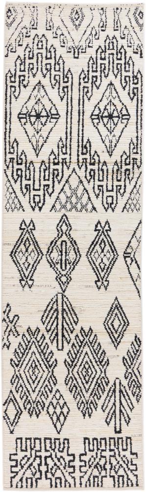 Afghan rug Berber Design 297x85 297x85, Persian Rug Knotted by hand