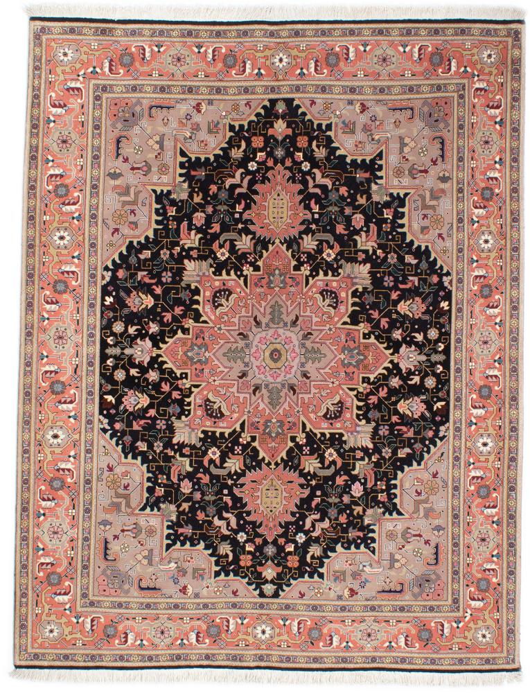 Tapete persa Tabriz 50Raj 202x154 202x154, Tapete persa Atado à mão