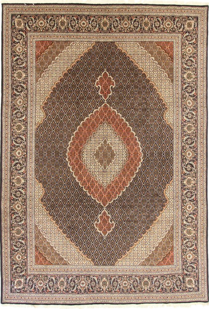 Tapete persa Tabriz 362x243 362x243, Tapete persa Atado à mão