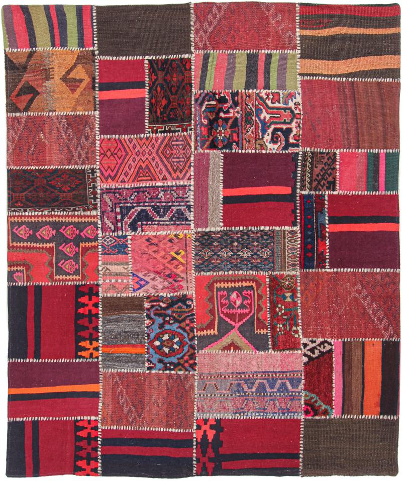 Perzsa szőnyeg Kilim Patchwork 204x169 204x169, Perzsa szőnyeg szőttesek