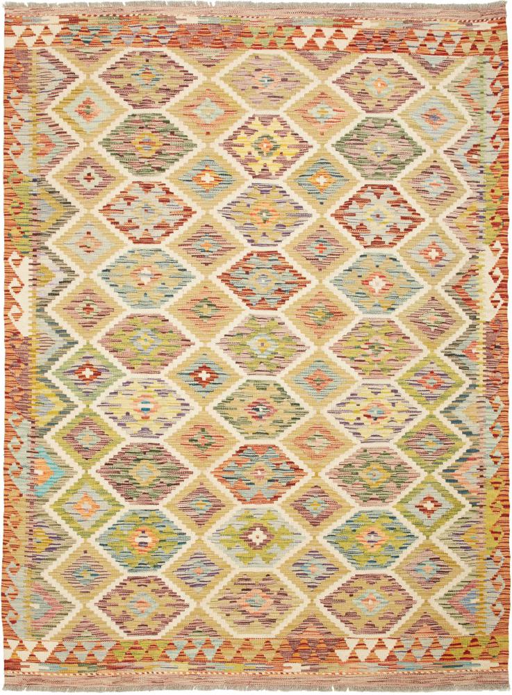 Afghansk teppe Kelim Afghan 201x152 201x152, Persisk teppe Handwoven 