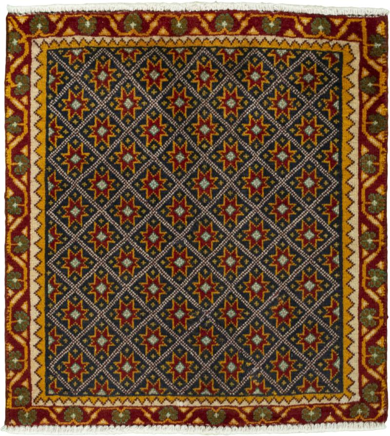 Tappeto persiano Shiraz 59x54 59x54, Tappeto persiano Annodato a mano